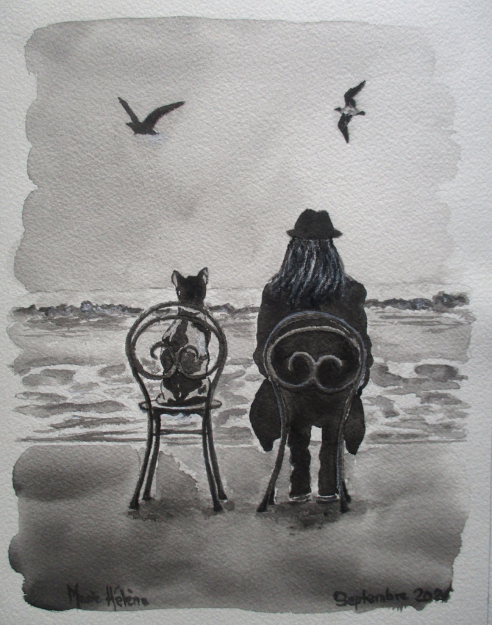 Plage d'automne